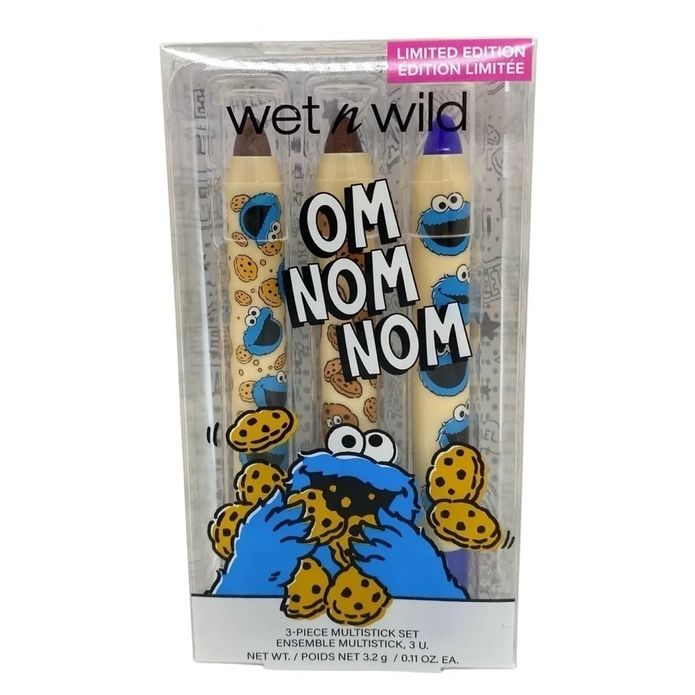 Wet n Wild Sesame Street Cookie Monster Limited Edition Makeup Sticks